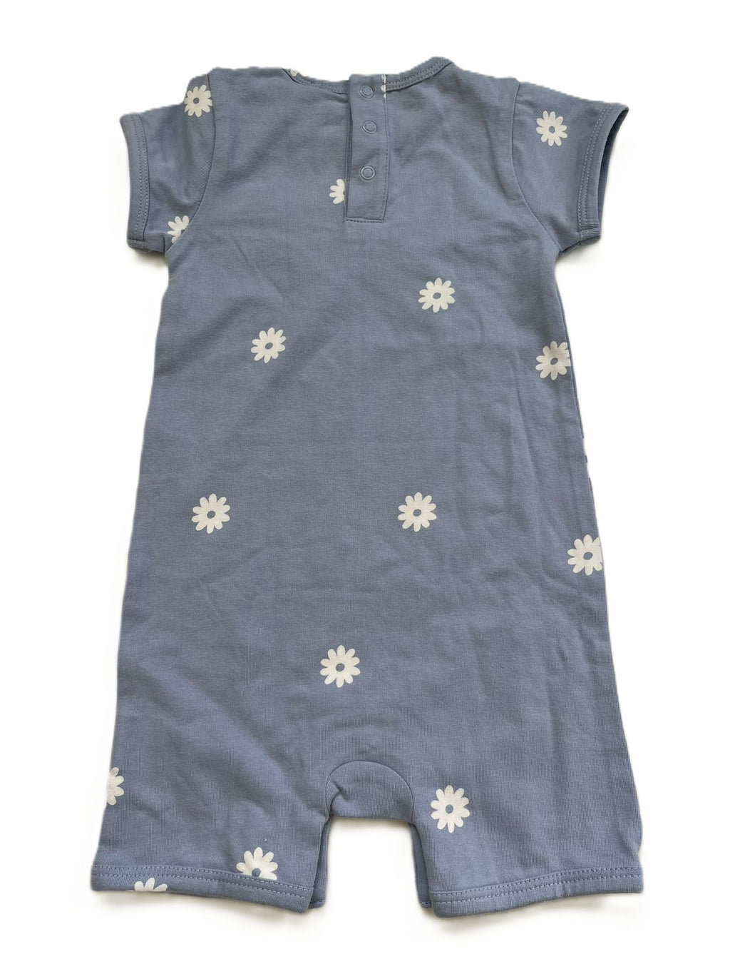 Nature Baby Blue Daisy Romper BNWT (3-6m)