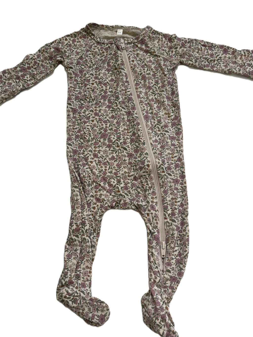 Quincy Mae Floral Sleepsuit (0-3m)