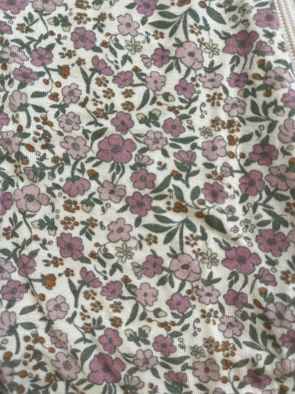 Qunicy Mae Floral Onesie (NB)