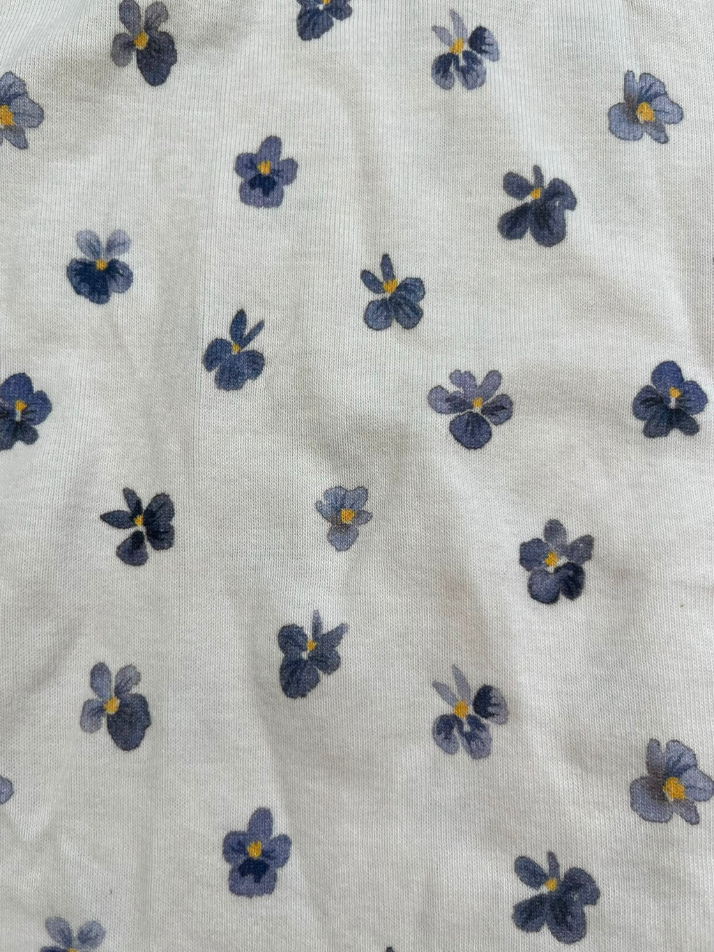 Nature Baby Purple Flower Sleep Gown (NB)
