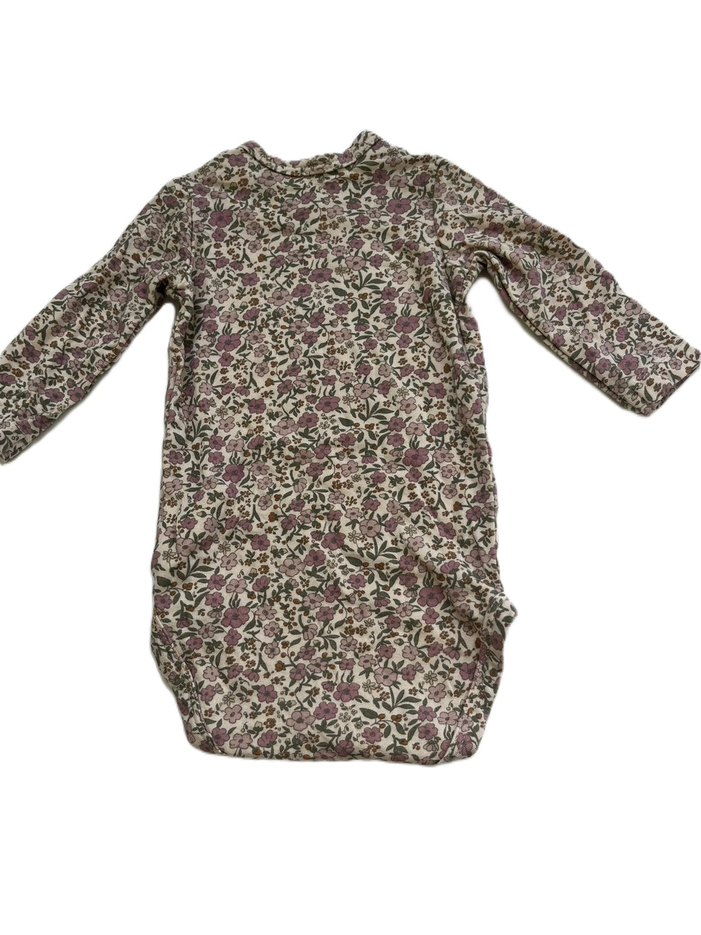 Qunicy Mae Floral Onesie (NB)