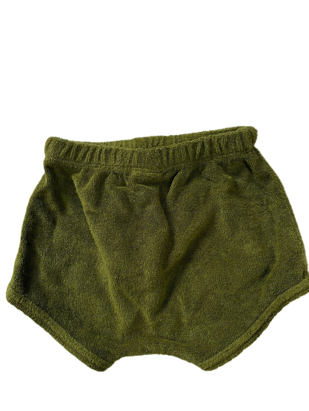Nature Baby Green Terry Shorts (3-6m)