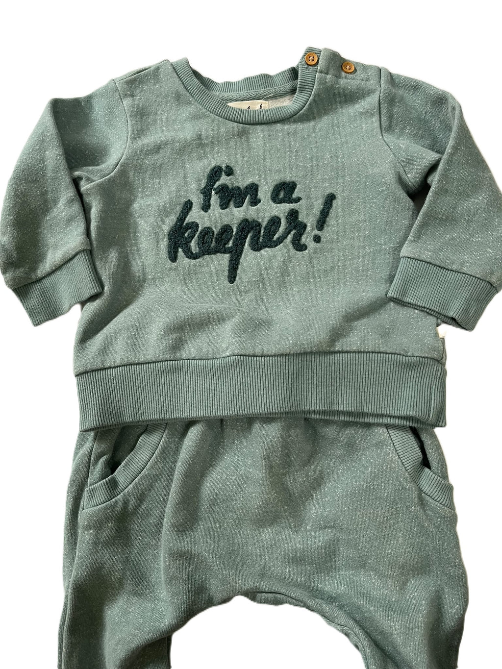 Wilson+Frenchy "I'm A Keeper" Set (6-12m)
