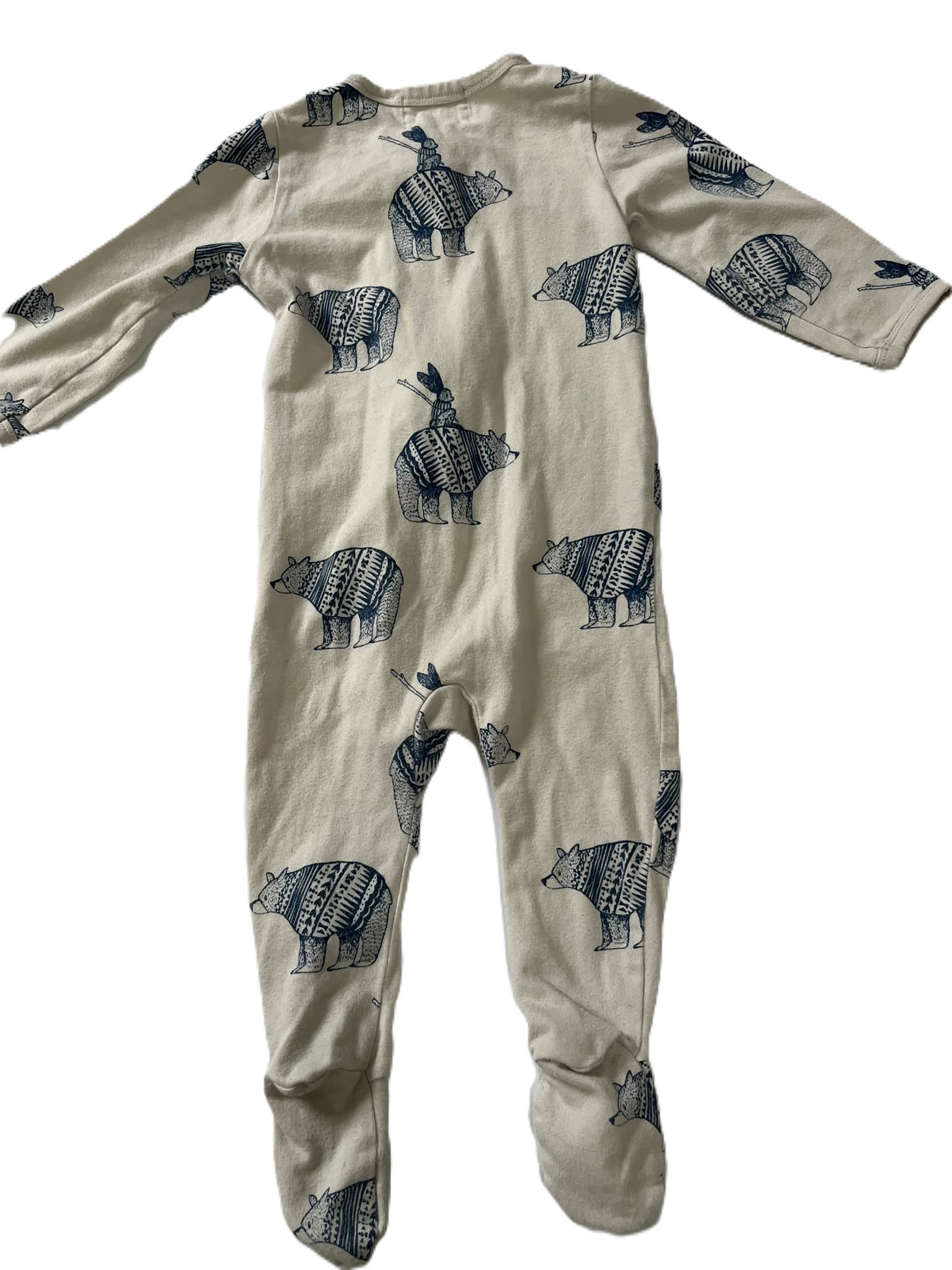 Wilson+Frenchy Bear Sleepsuit (3-6m)