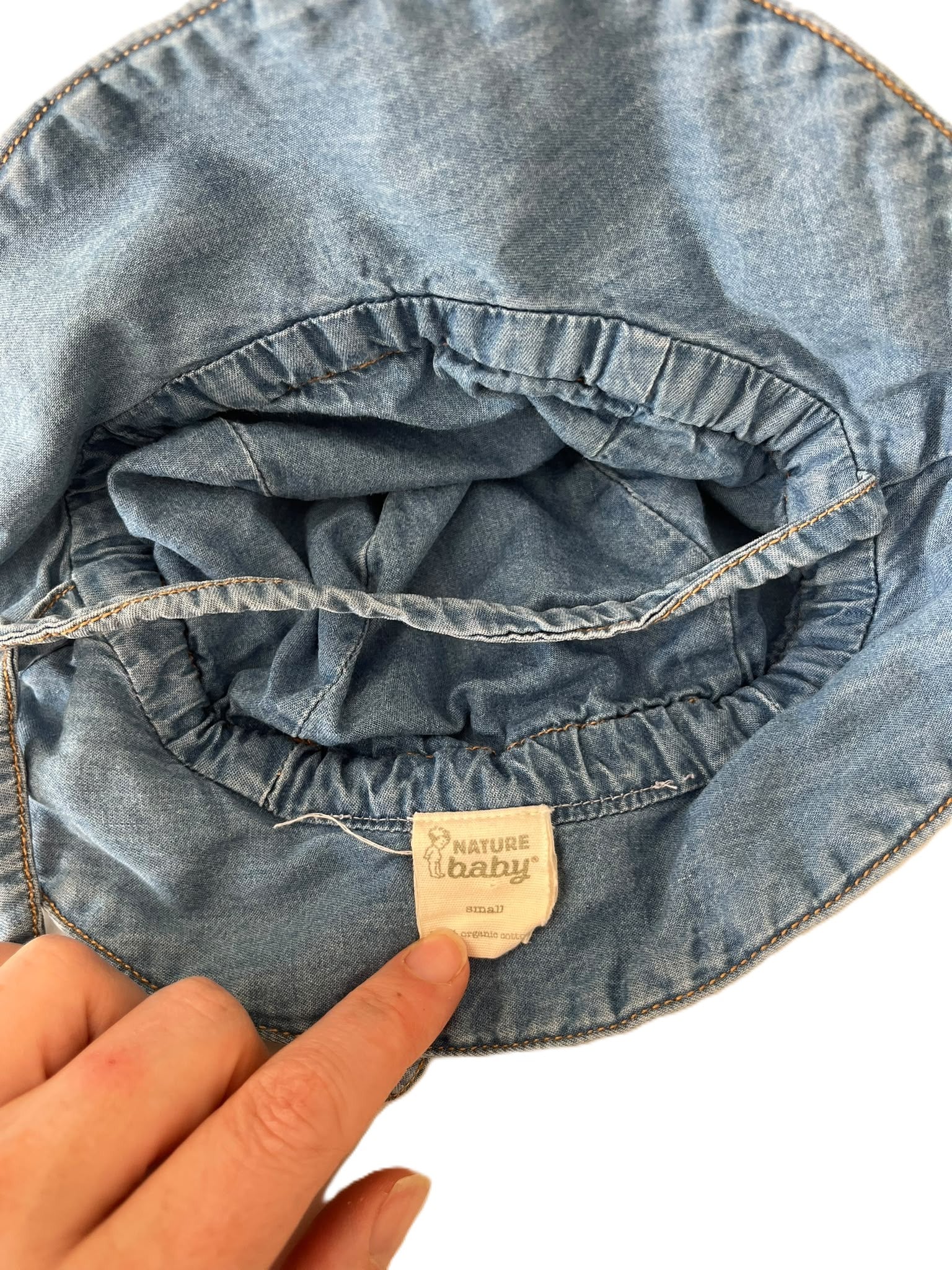 Nature Baby Denim Hat (sm)