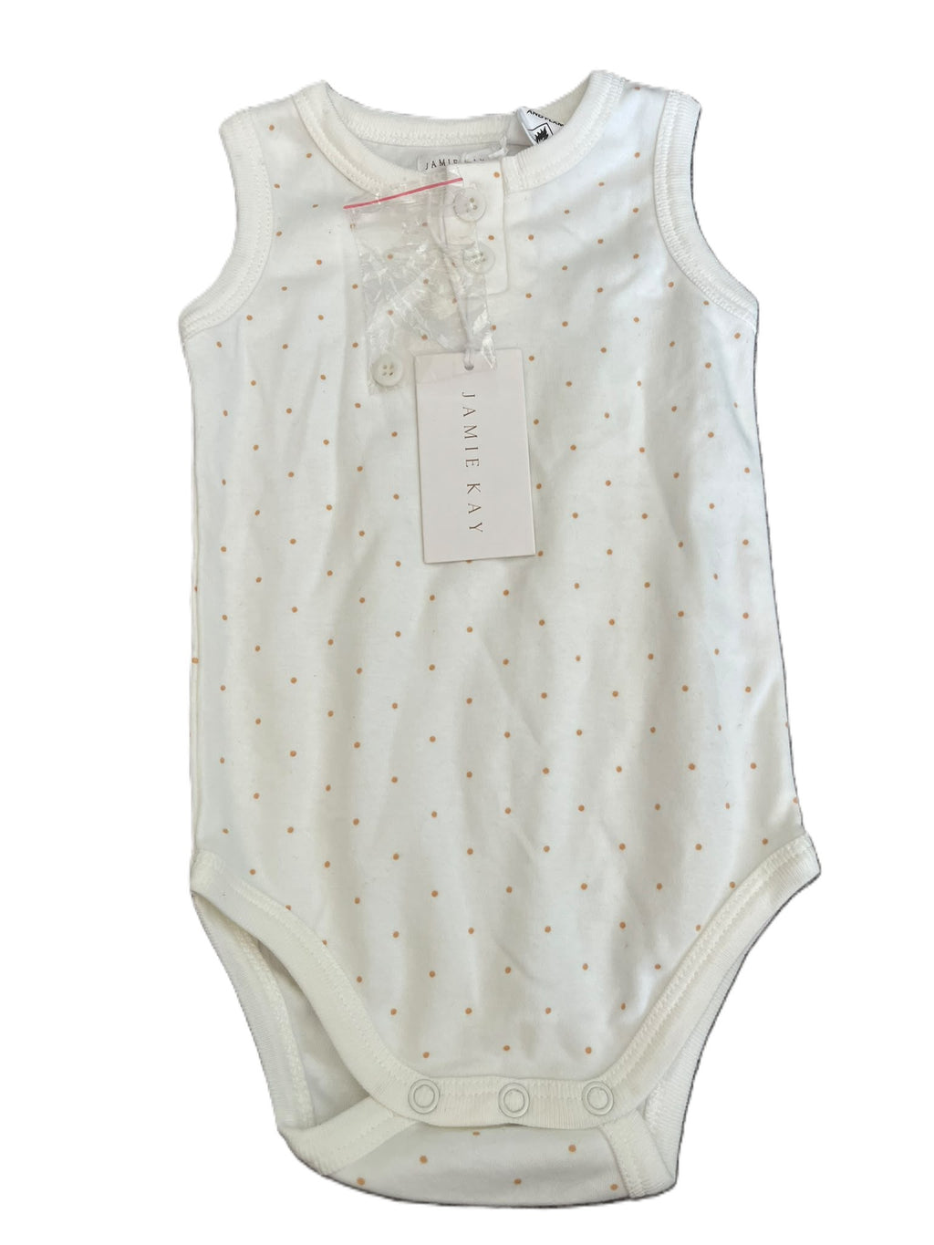 Jamie Kay PolkaDot Onesie BNWT (6-12m)