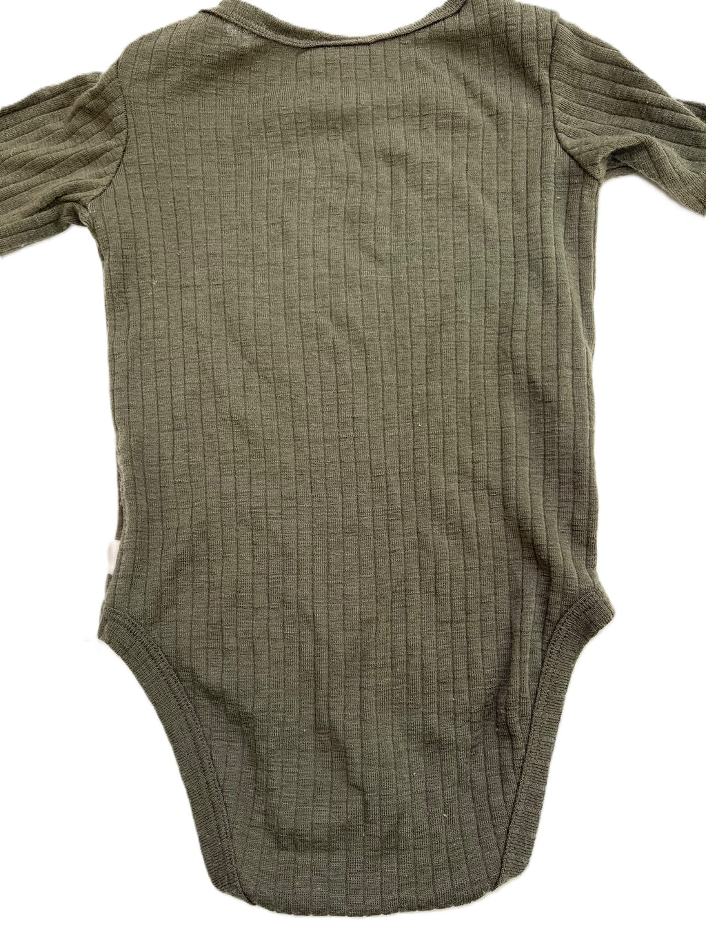 Baby Baby Green Merino Onesie (6-12mon)