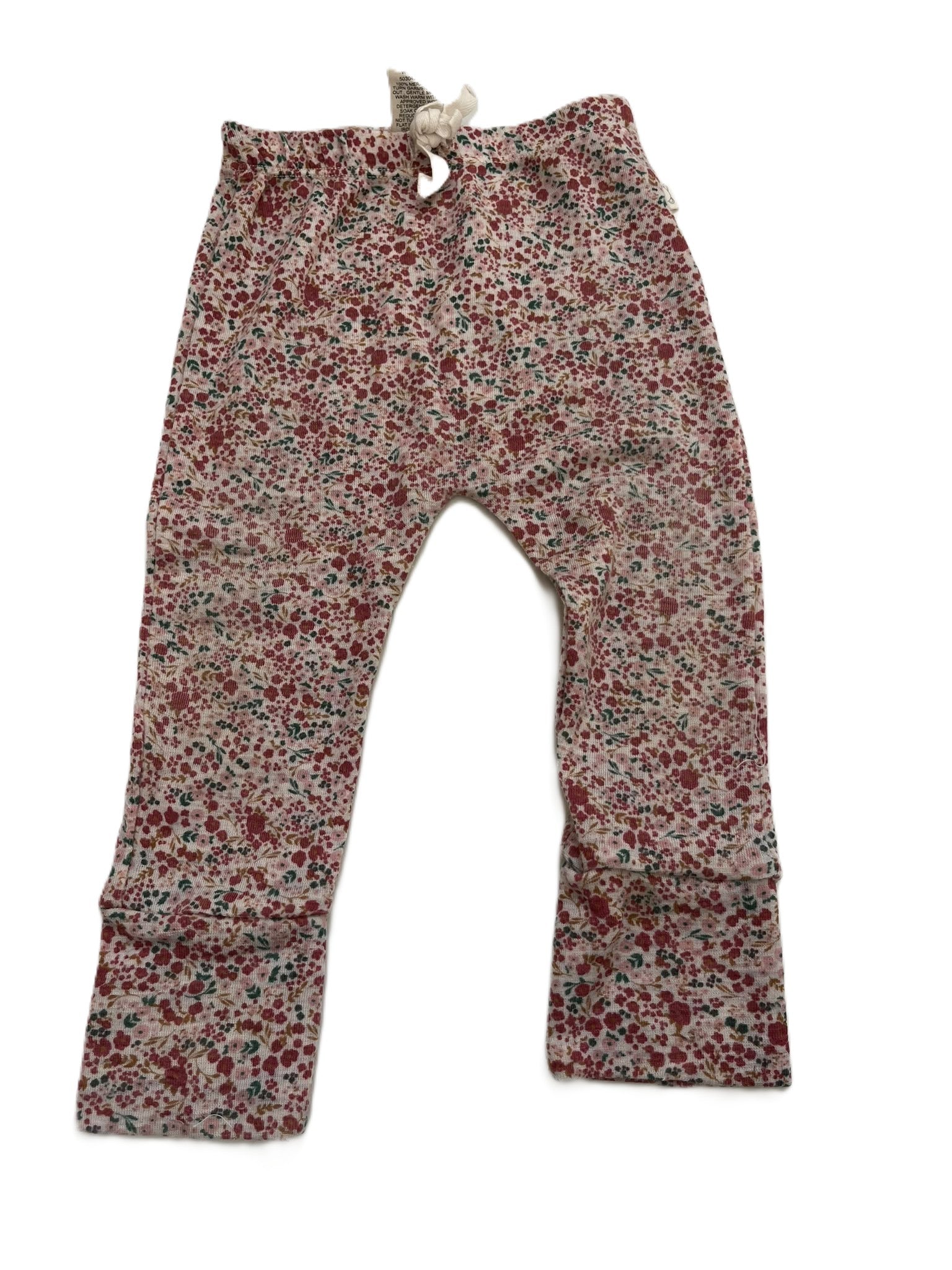 Baby Baby Floral Merino Pants (6-12mon)