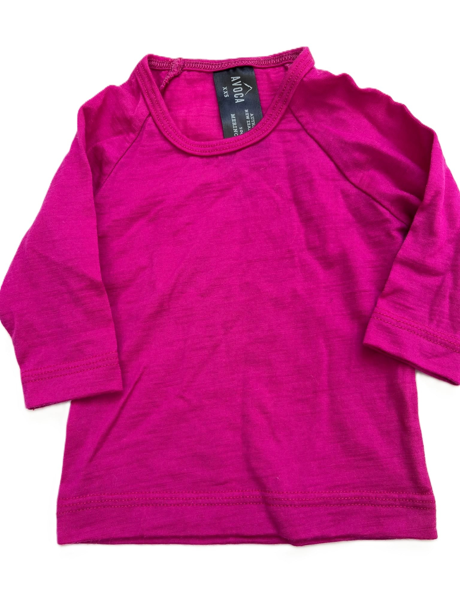 AVOCA Pink Merino Long sleeve (XXS)