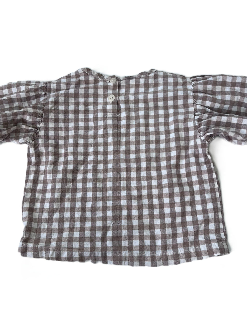 Nature Baby Gingham Shirt (1yr)