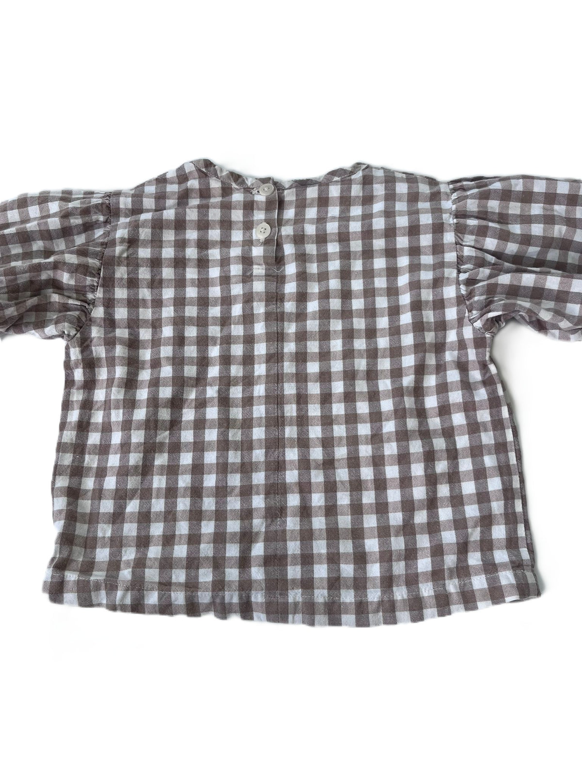 Nature Baby Gingham Shirt (1yr)