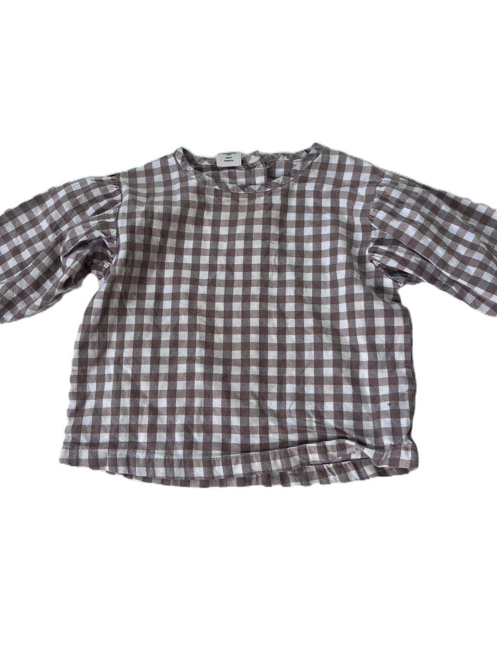 Nature Baby Gingham Shirt (1yr)
