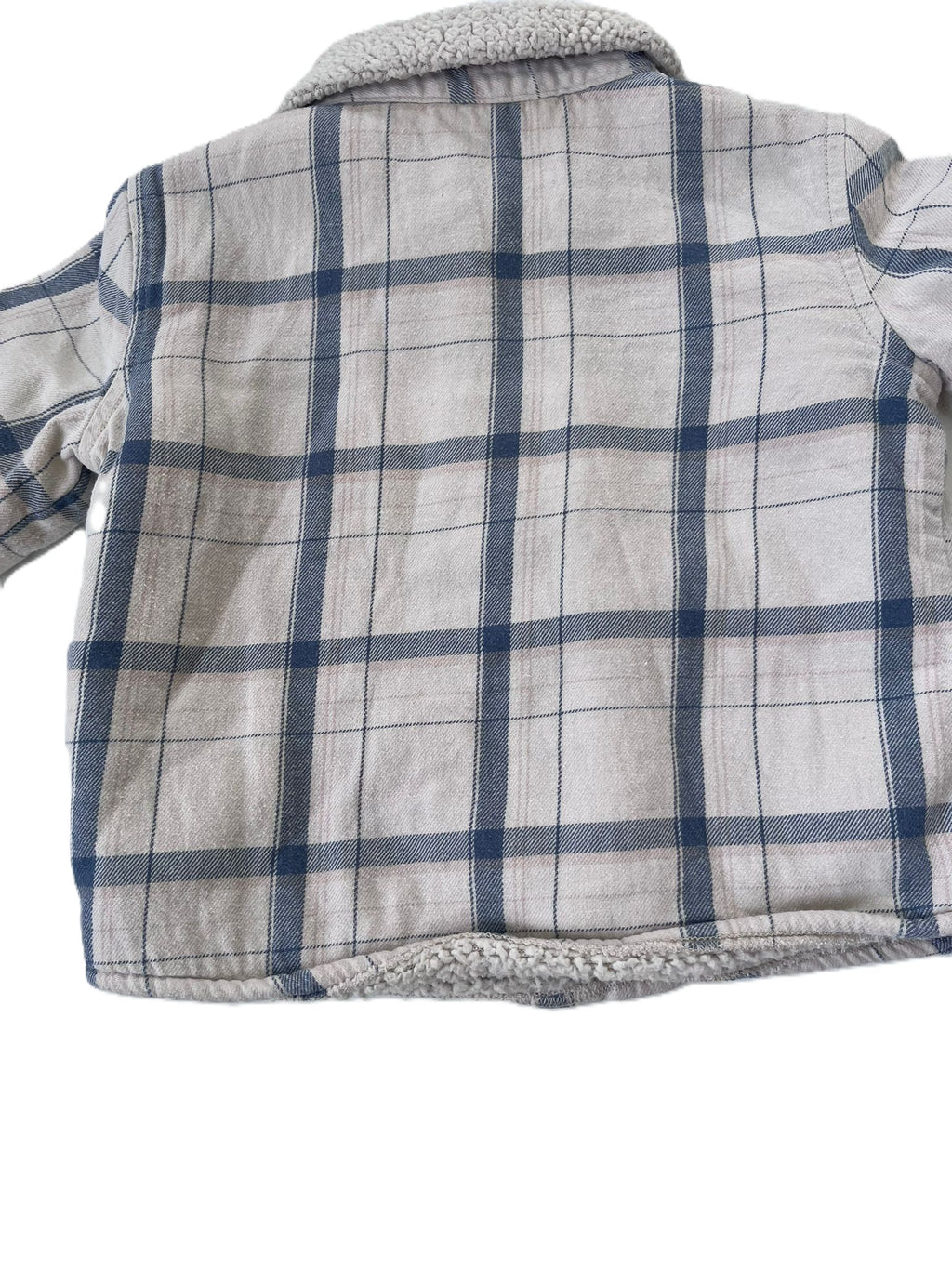 Check Sherpa Jacket (12-18m)