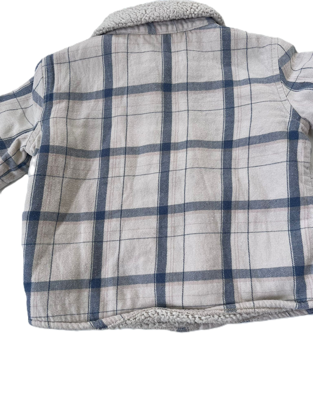 Check Sherpa Jacket (12-18m)