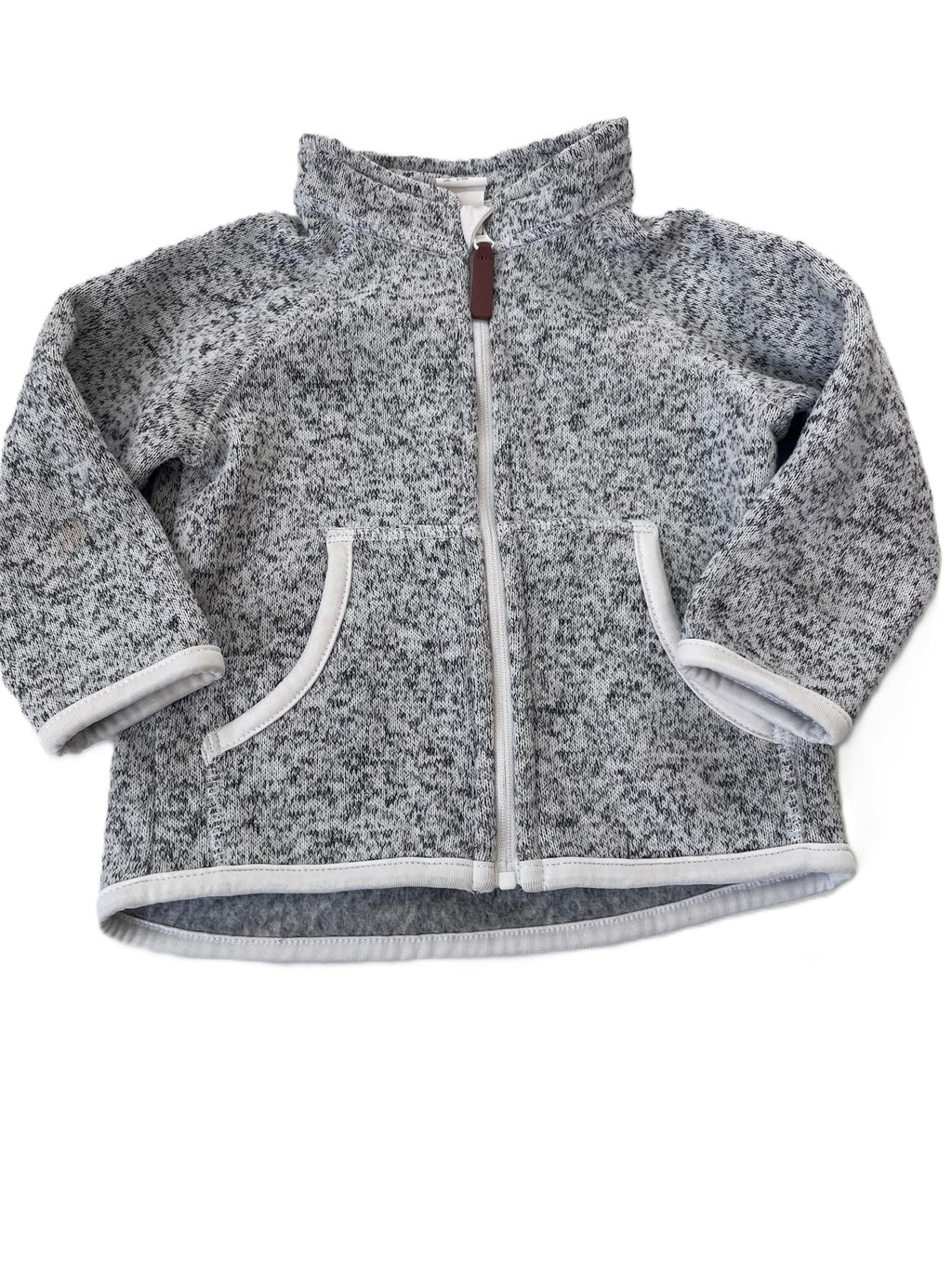 H&M Grey Speckled Jacket (6-9m)