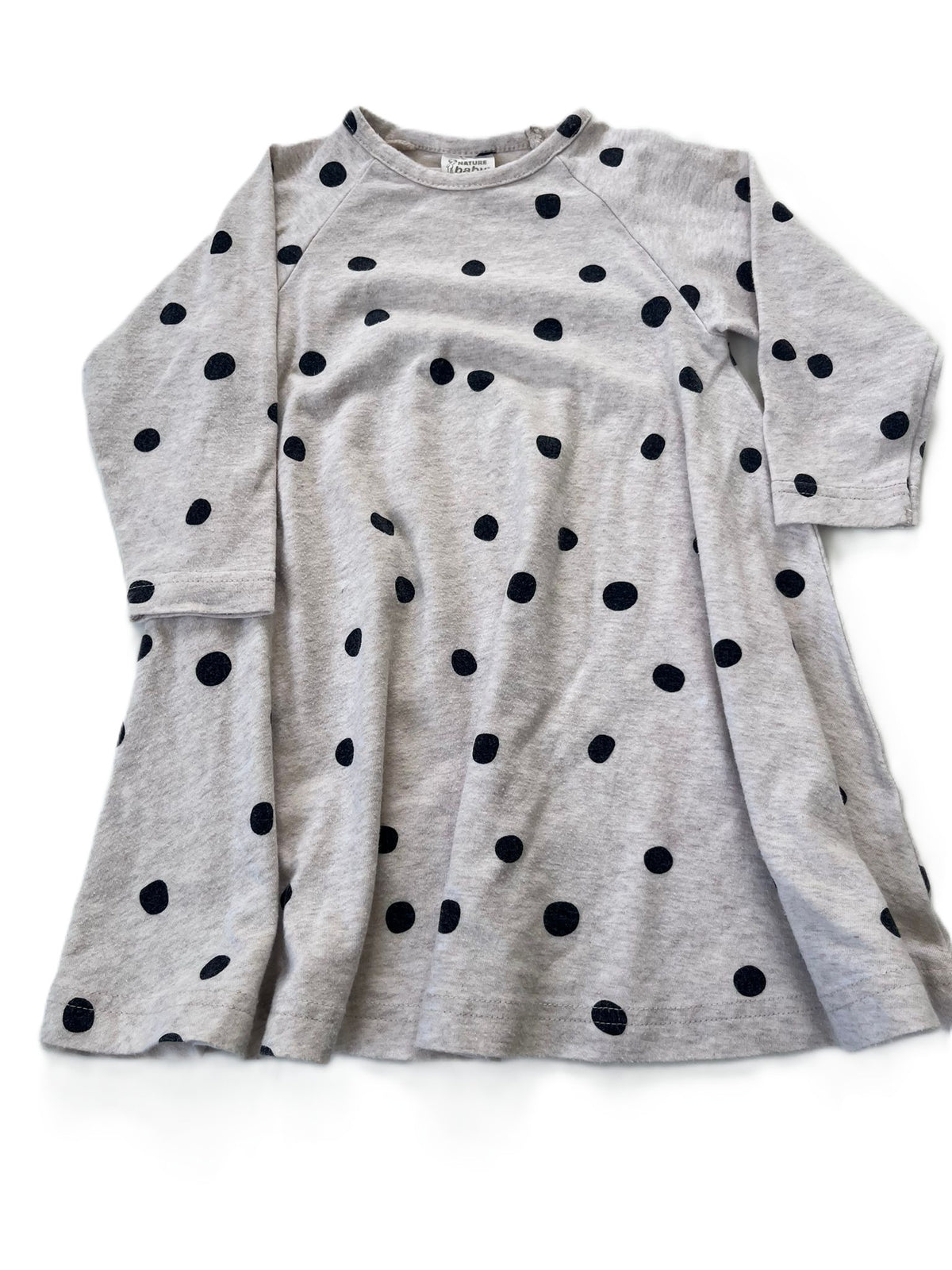 Nature Baby Polka-dot Dress (6-12m)