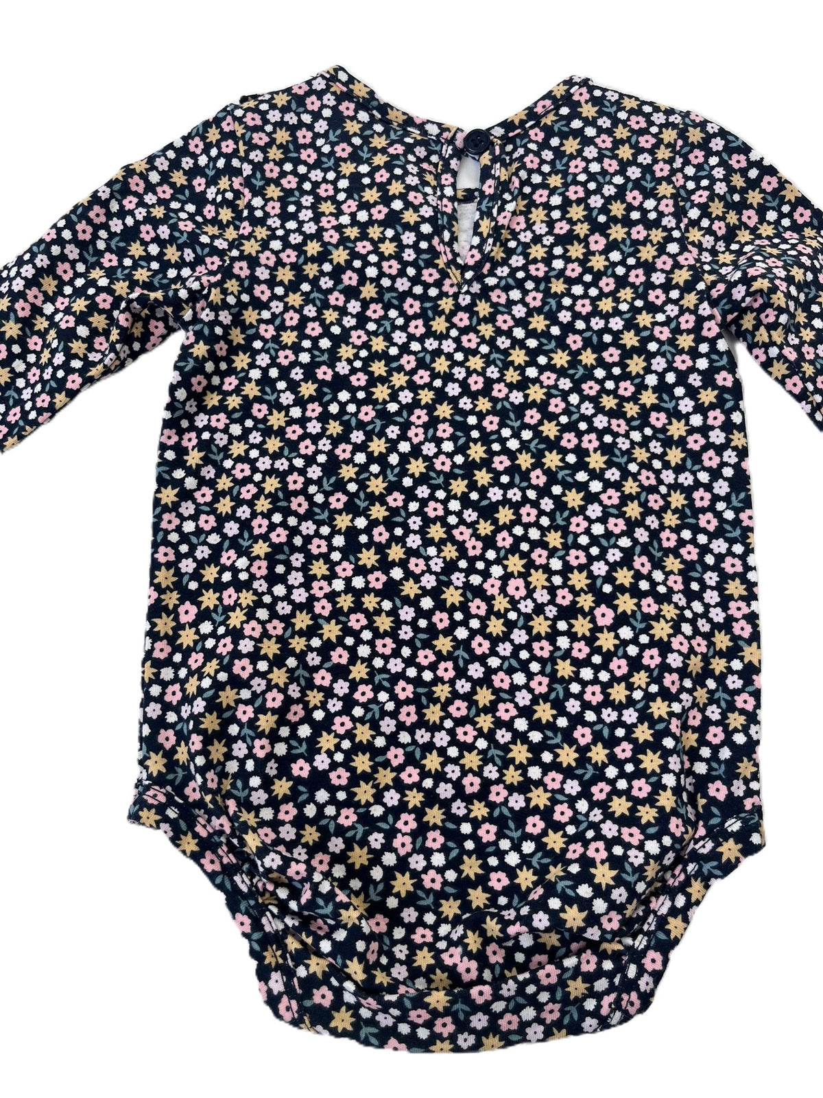 Teeny Weeny Floral Onesie (3-6m)