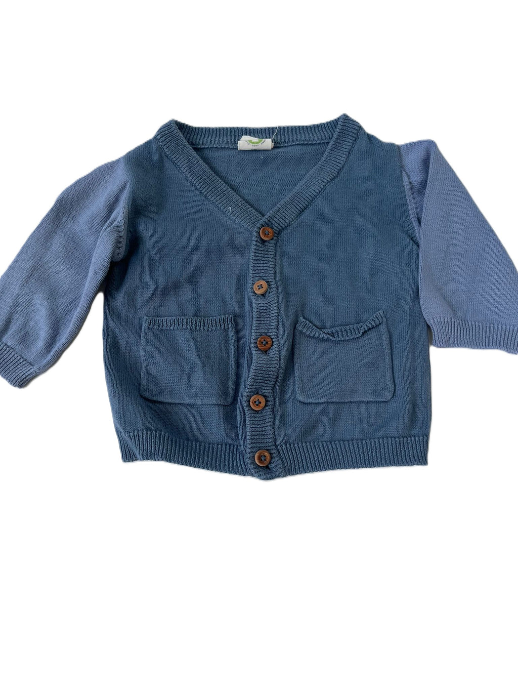 Nature Baby Blue Cardigan (3-6m)