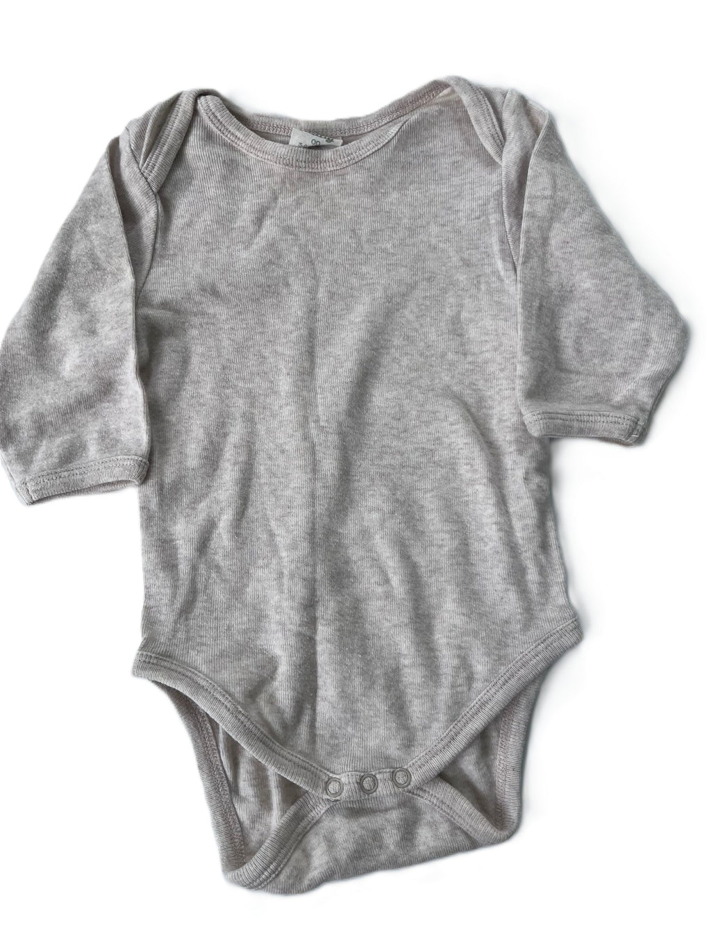 Nature Baby Beige Onesie (3-6m)