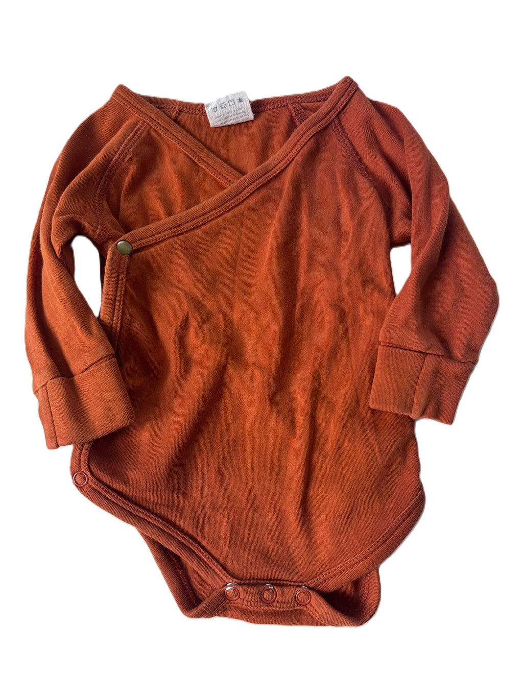 ZiwiBaby Rust Kimono Onesie (3-6m)