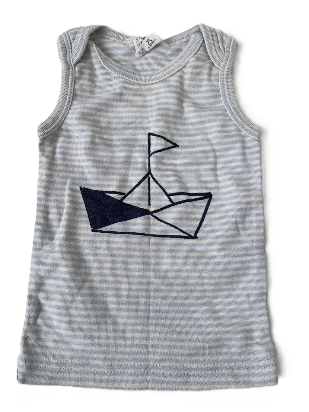 Nature Baby Boat Singlet (3-6m)