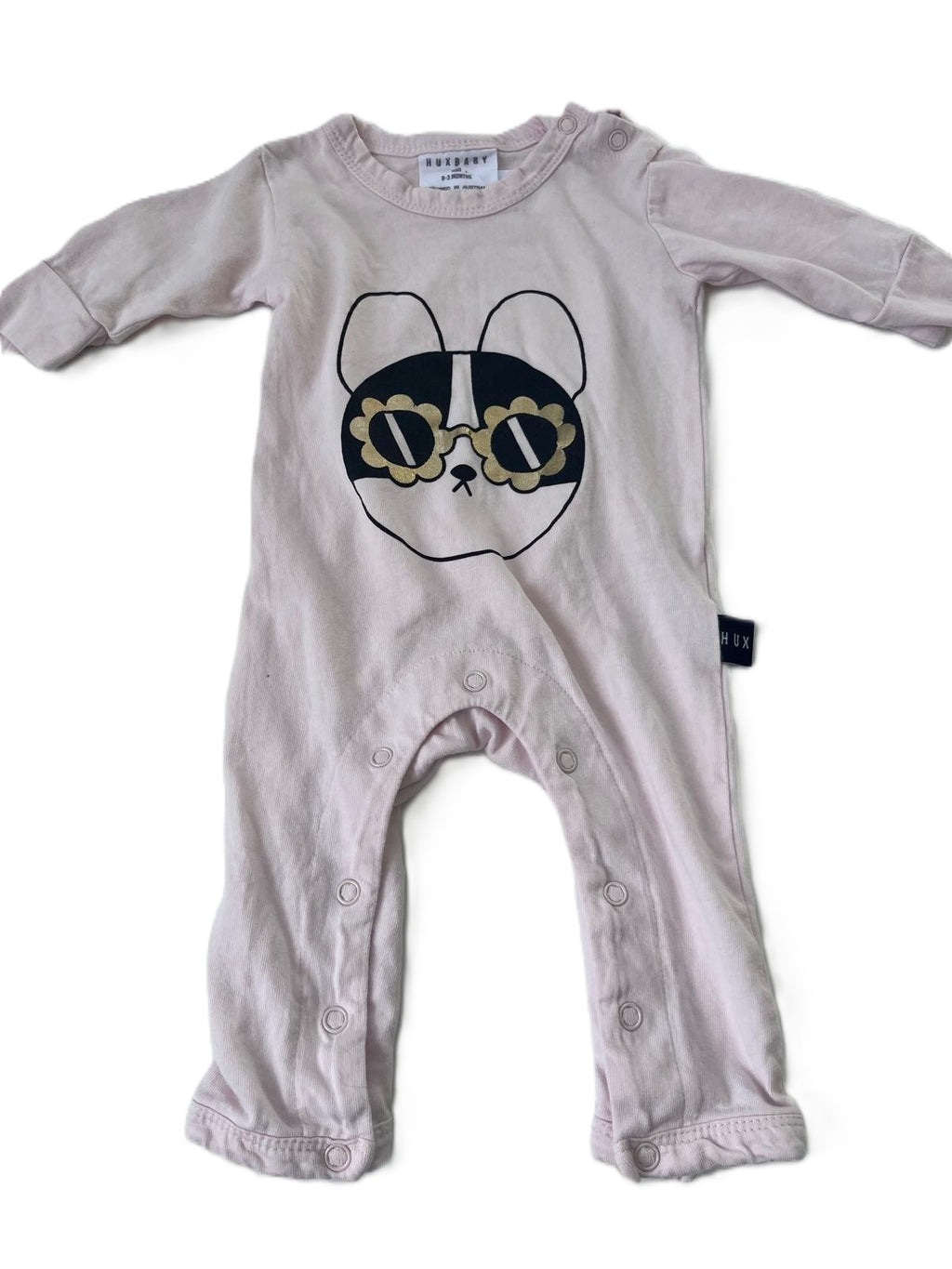 HUXBABY CoolCat Sleepsuit (0-3m)