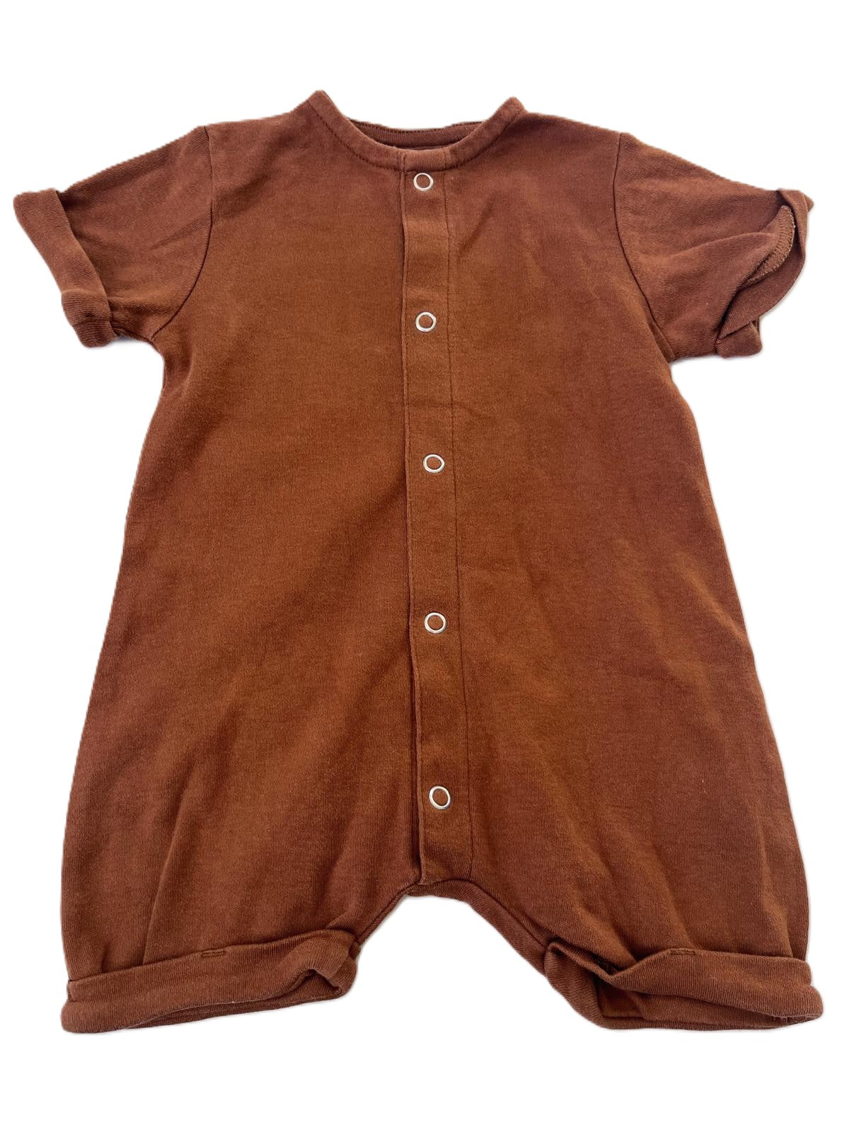 Ziwi Baby Brown Romper (0-3m)
