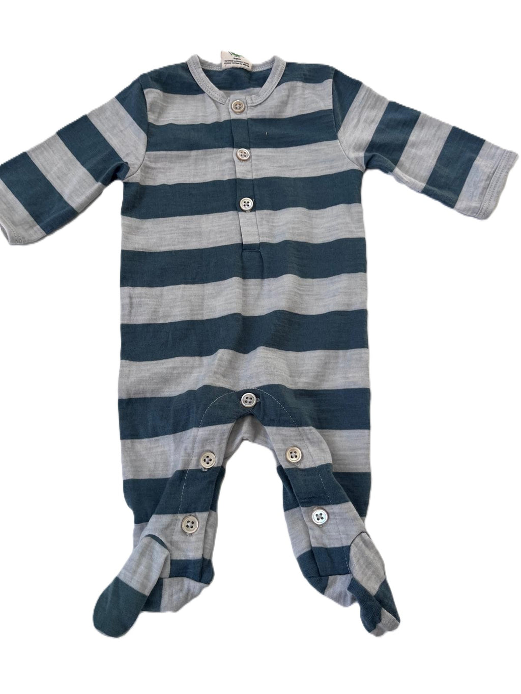 Nature Baby Striped Merino Stretch & Grow (0-3m)