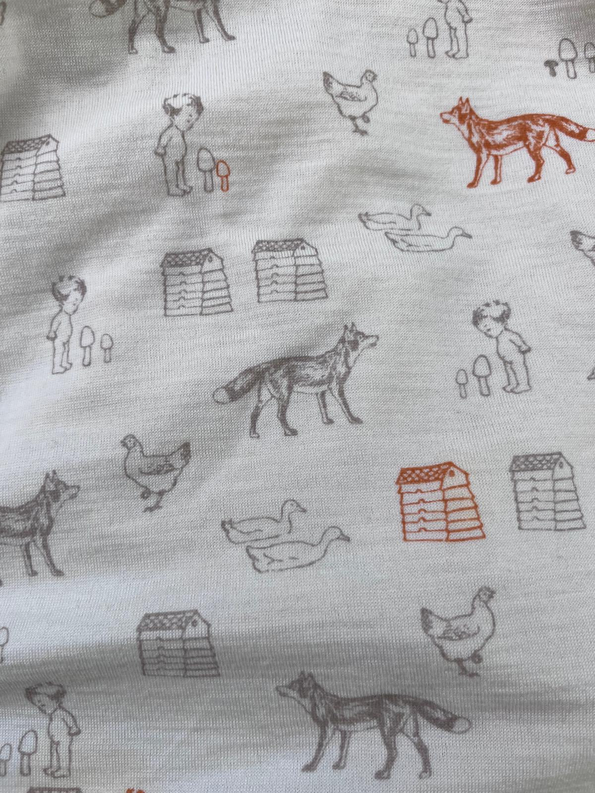 Nature Baby Fox Merino Sleep Gown (3-6m)