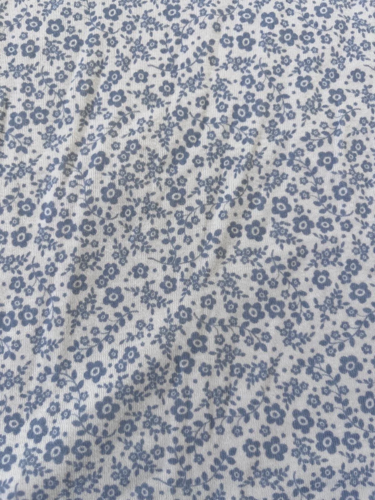 Nature Baby Blue Flower Sleep Gown (3-6m)