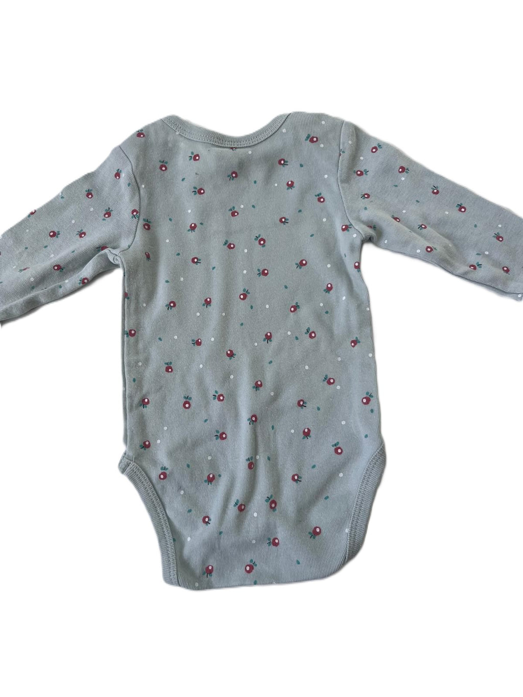 Nature Baby Apple Onesie (0-3m)
