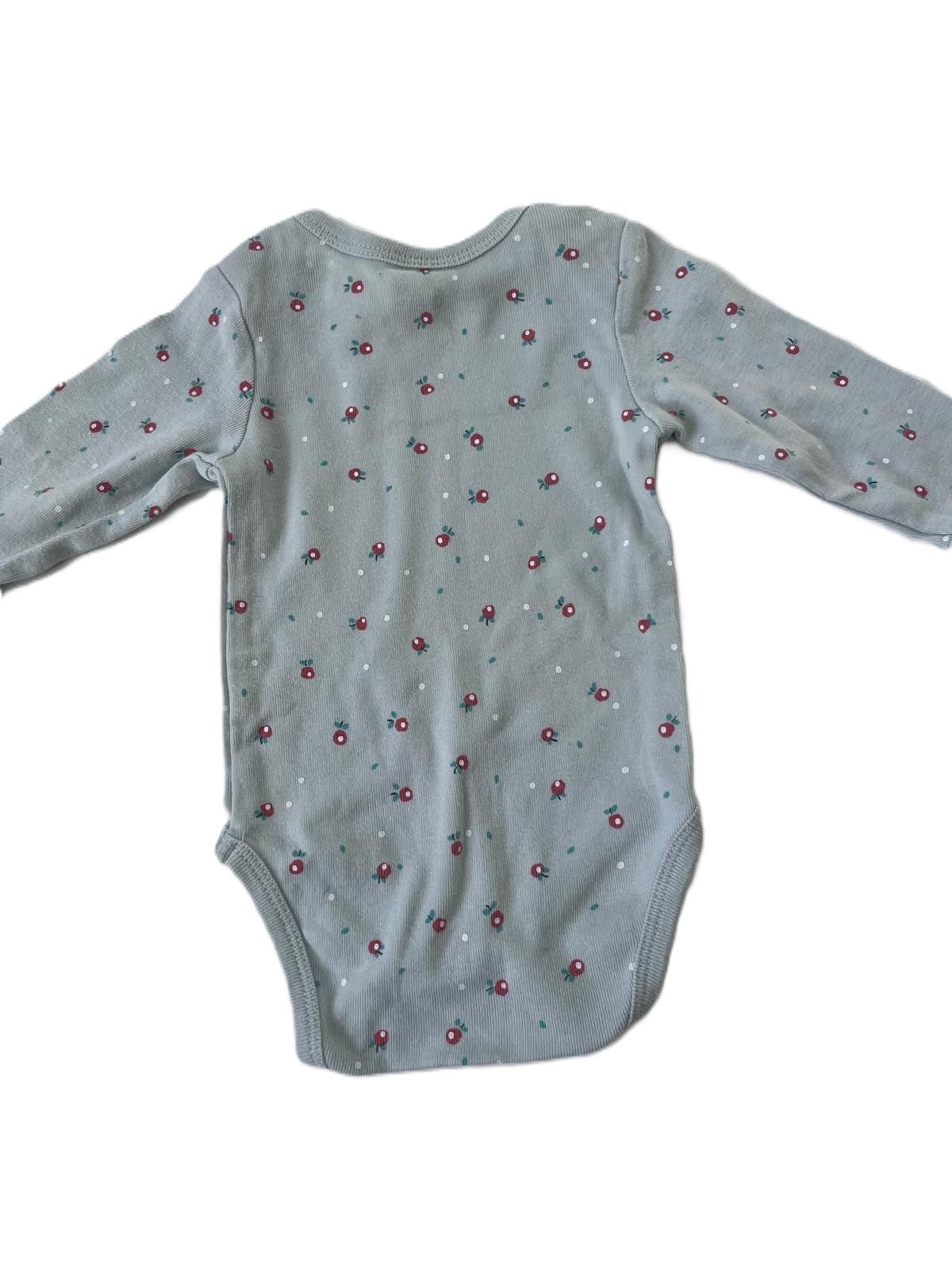 Nature Baby Apple Onesie (0-3m)