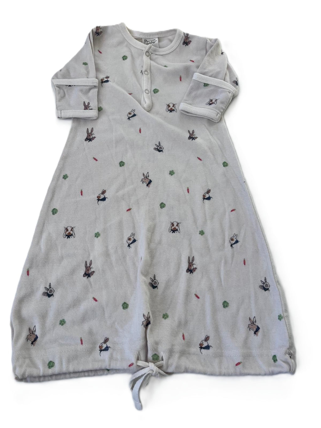 Nature Baby Bunny Sleep Gown (NB)