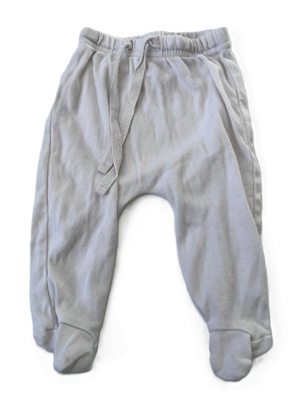 Nature Baby White Pants (NB)
