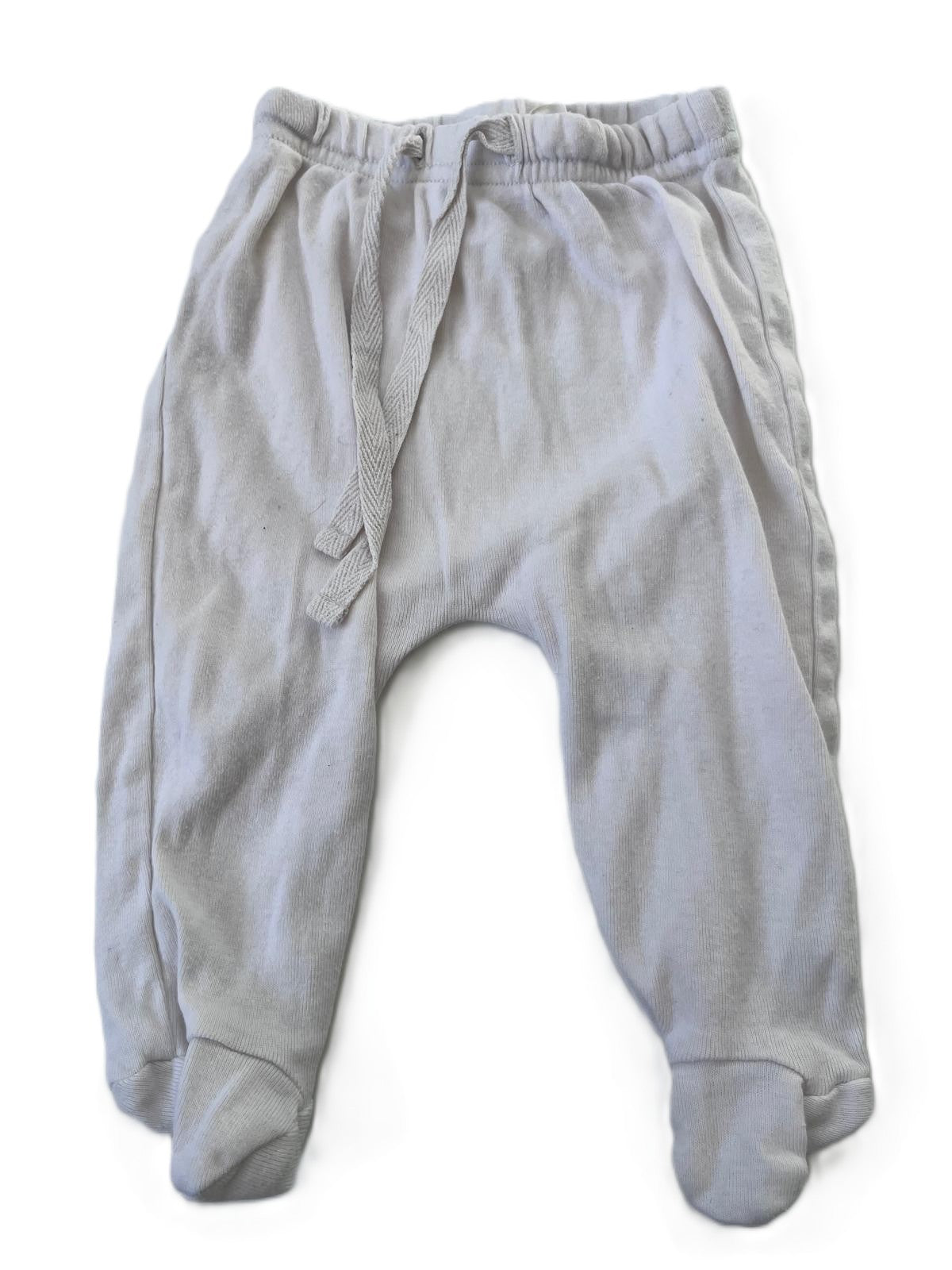 Nature Baby White Pants (NB)