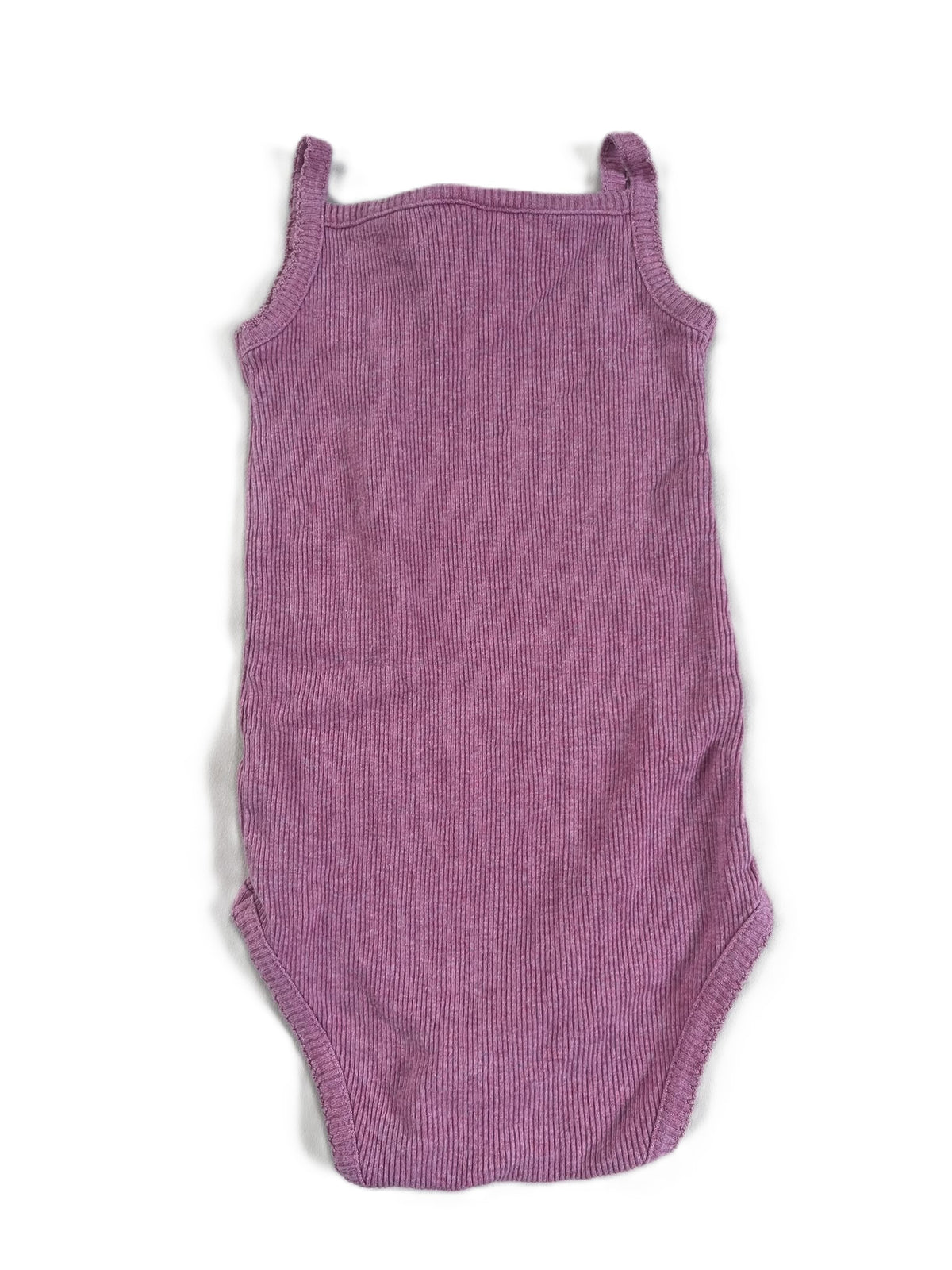 Nature Baby Pink Singlet Onesie (6-12m)