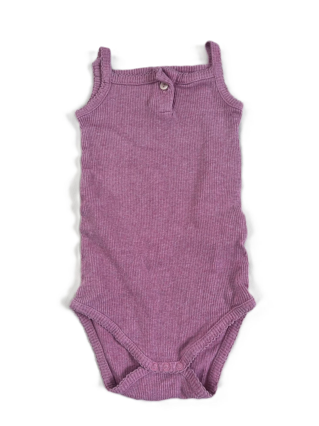 Nature Baby Pink Singlet Onesie (6-12m)