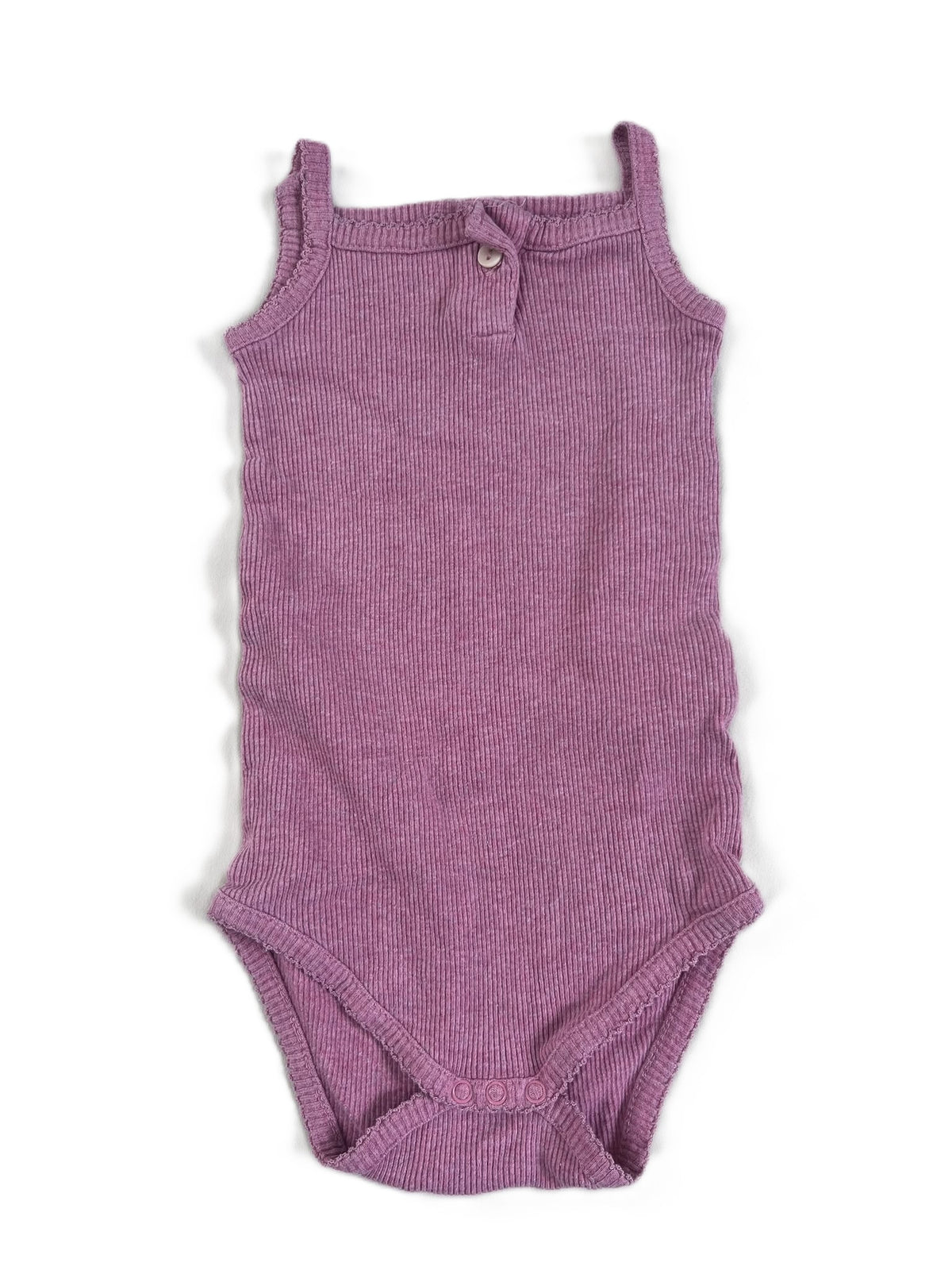 Nature Baby Pink Singlet Onesie (6-12m)