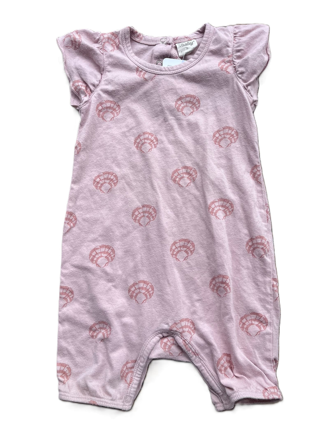 Nature Baby Shell Playsuit (6-12months)