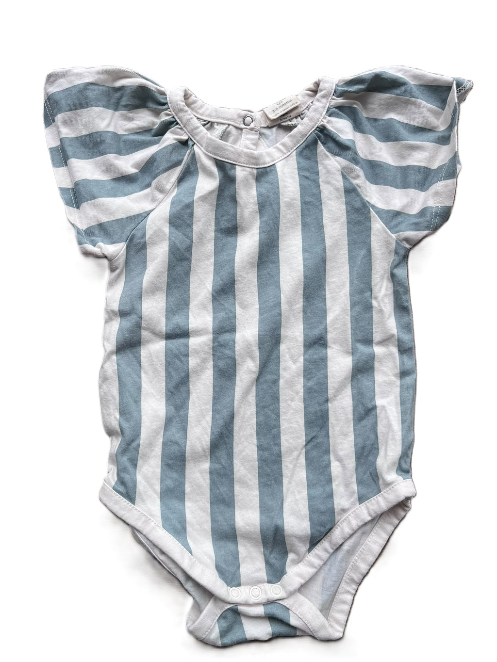 Nature Baby Striped Faye Onesie (3-6m)