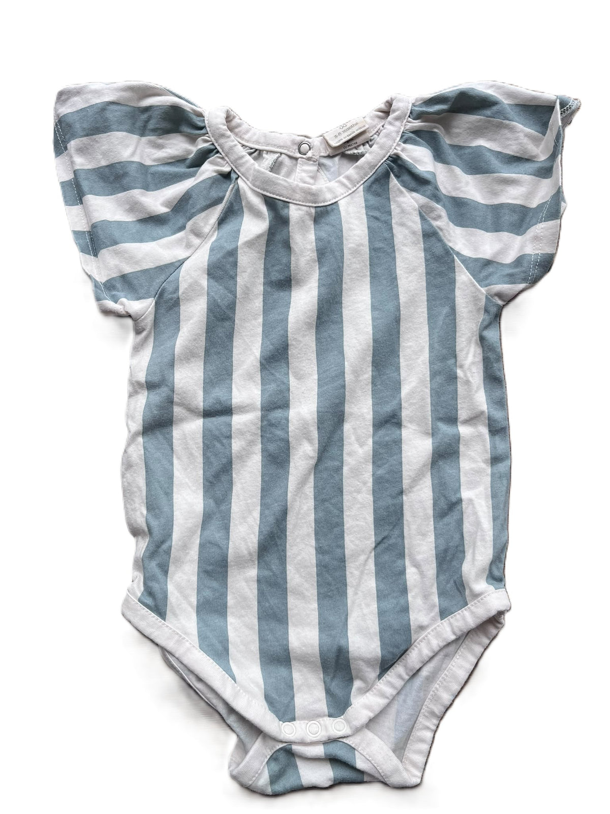 Nature Baby Striped Faye Onesie (3-6m)
