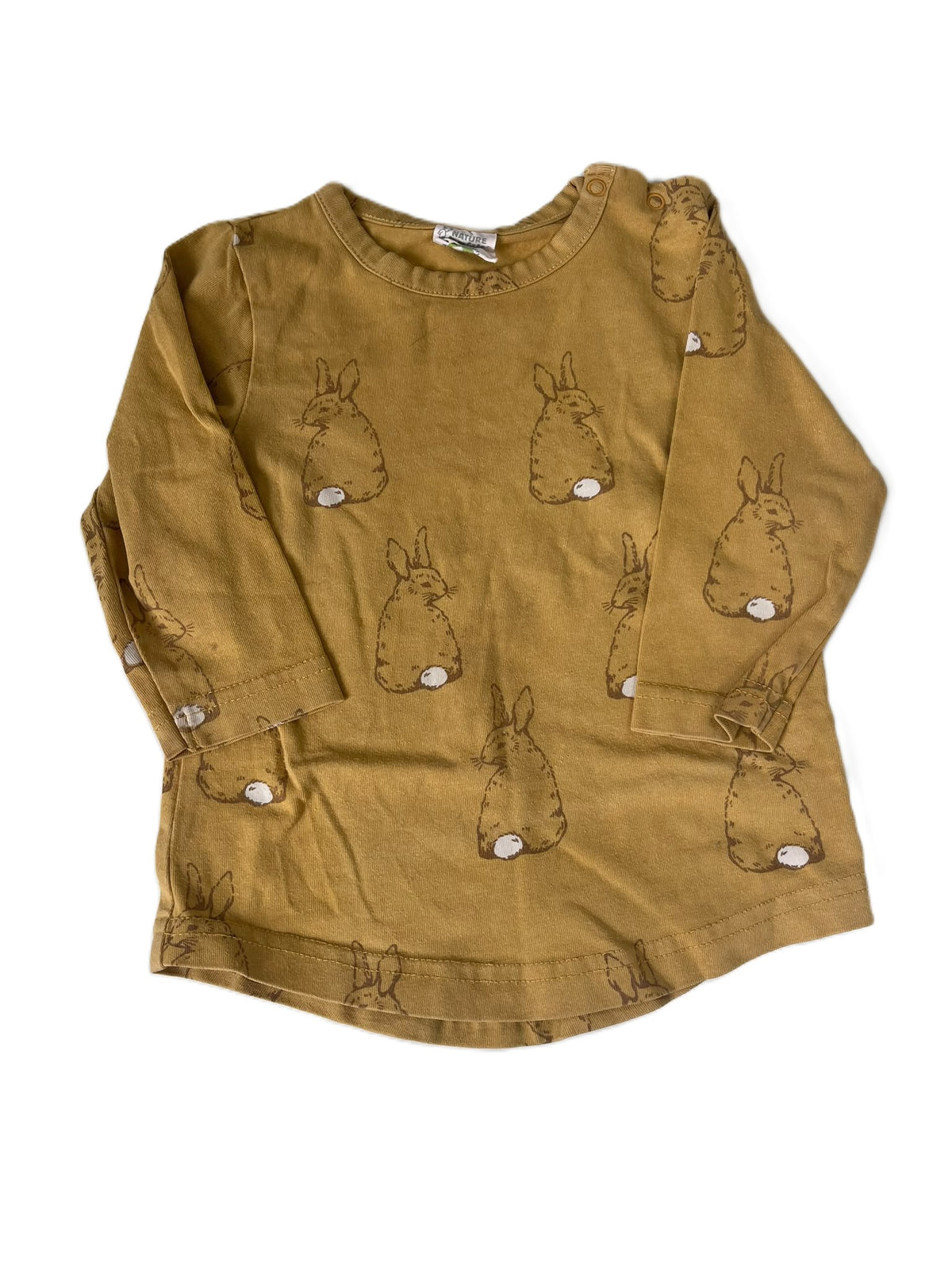 Nature Baby Bunny Shirt (6-12m)
