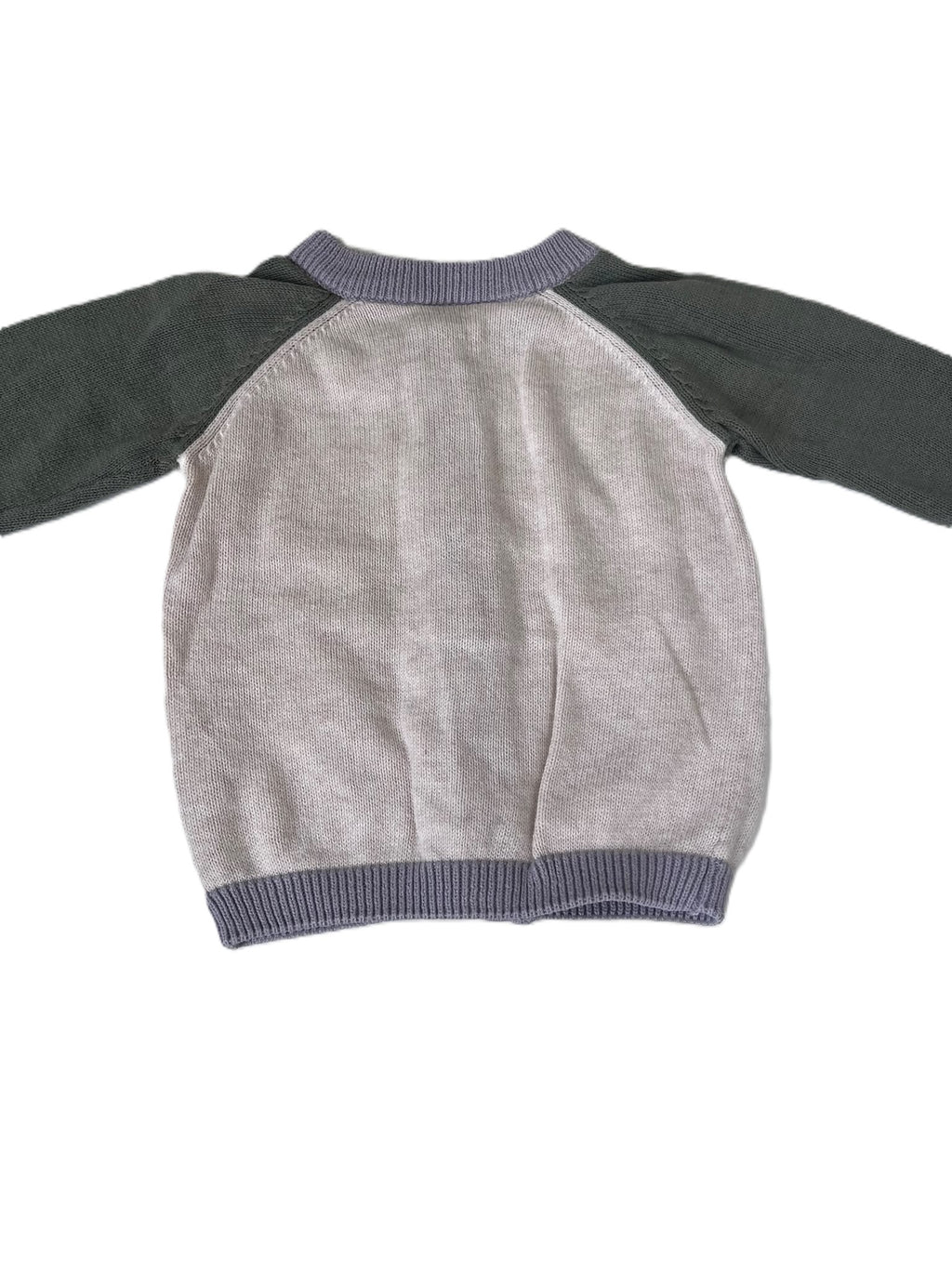 Nature Baby Block Colour Cardigan (0-3m)