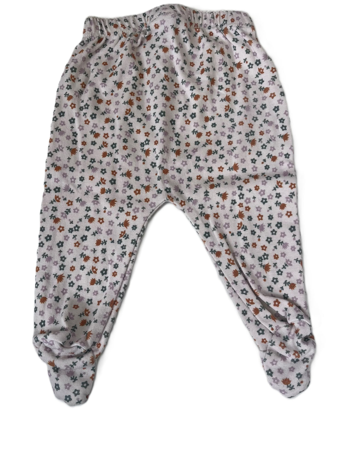 Nature Baby Mini Abstract Flower Pants (NB)
