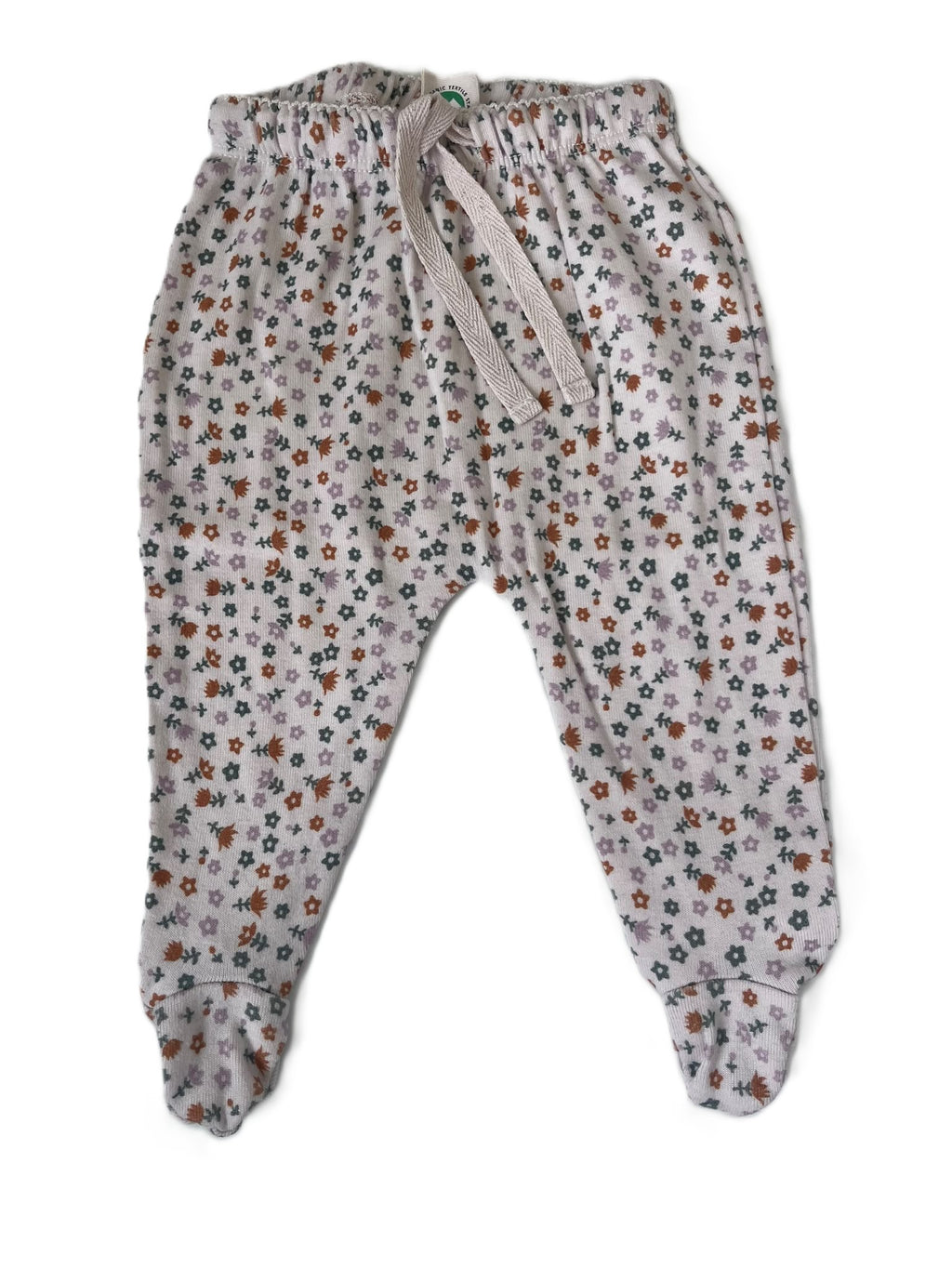 Nature Baby Mini Abstract Flower Pants (NB)